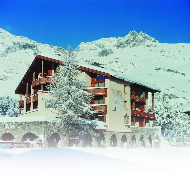 Hotel Poestli Maloja Exterior foto
